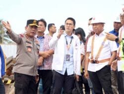 Menpora, Kapoldasu dan Gubsu Tinjau Progres Pembangunan Venue F1H20 Danau Toba