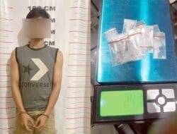 Pelaku Tindak Pidana Narkotika Diringkus Reskrim Polsek Padang Tualang