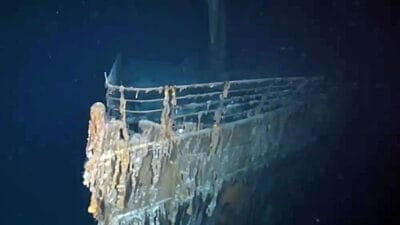 Rekaman Bangkai Kapal Titanic Yang Menakjubkan