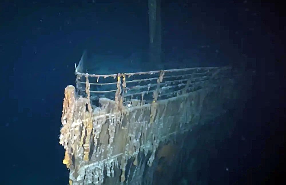 Rekaman Bangkai Kapal Titanic Yang Menakjubkan