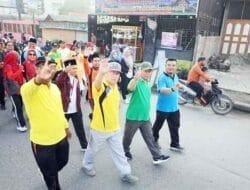 Walikota Tanjungbalai Ikuti Jalan Sehat Bersama Lintas Agama