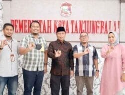 Walikota Tanjungbalai Terima Audiensi PT Bank Mantap KCP Kisaran