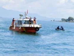 20 Kapal Patroli Milik Polri, TNI, Basarnas Siaga Amankan Perairan Danau Toba Selama F1 Powerboat