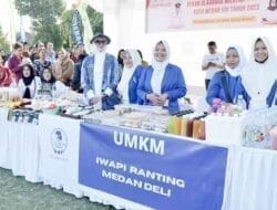 Omzet UMKM Binaan Iwapi Medan Naik di Pembukaan Porwil VIII