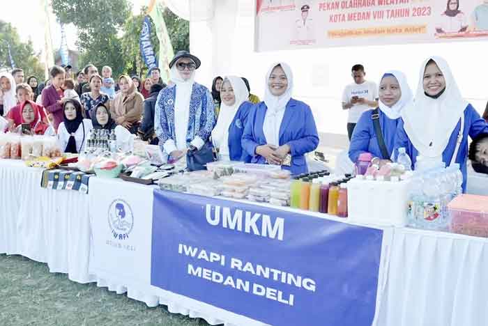 Omzet UMKM Binaan Iwapi Medan Naik di Pembukaan Porwil VIII