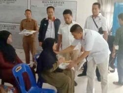 Sambut HPN 2023, PWI Batu Bara Berbagi Sembako dan Santuni Anak Yatim