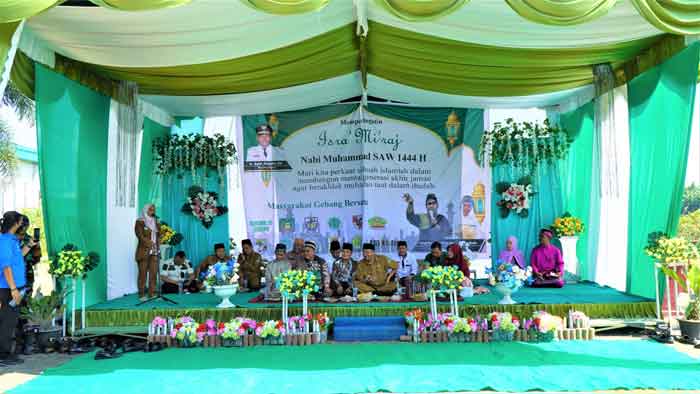 Peringatan Isra Mikraj di Gebang Dihadiri Plt Bupati Langkat