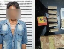 Reskrim Polsek P. Brandan Amankan Pelaku Tindak Pidana Narkotika