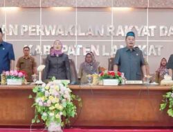 Rapat Paripurna DPRD Kabupaten Langkat Dihadiri Syah Afandin