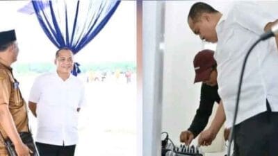 Bupati Batu Bara Tinjau Persiapan Peresmian Masjid dan Peletakan Batu Pertama Kantor Bupati