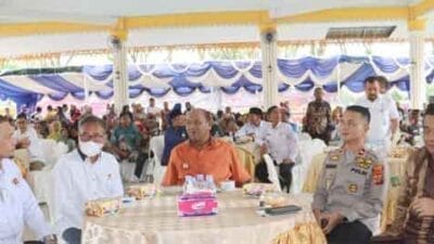 Wakapolres Langkat Hadiri Bakti Sosial HPN 2023