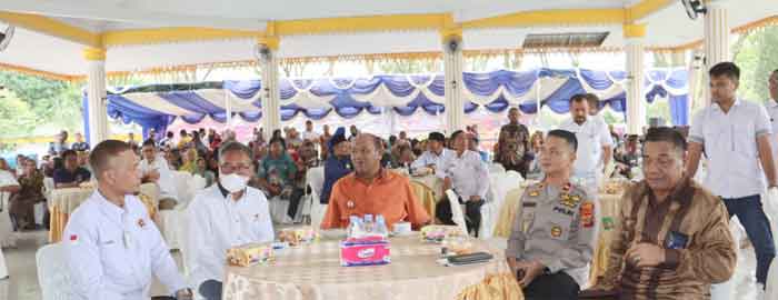 Wakapolres Langkat Hadiri Bakti Sosial HPN 2023
