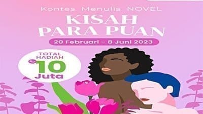 Cabaca Gelar Kontes Menulis Novel Tentang Perempuan