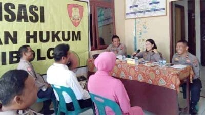 Dua Polsek Terima Sosialisasi KUHP Terbaru dari Seksi Hukum Polres Sibolga