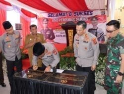 Kapoldasu Resmikan Mako Polsek Pantai Labu