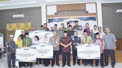 Peresmian Program Kemaslahatan BPKH RI di Jambi untuk 14 Penerima Manfaat