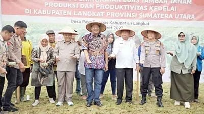 Afandin Ingin Jadikan Langkat Sentra Tanaman Kedelai di Sumut