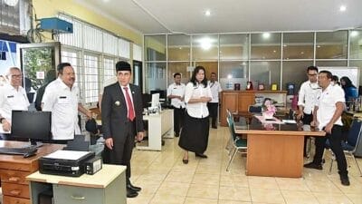 Gubsu Lakukan Sidak ke Kantor OPD Lingkungan Pemprovsu