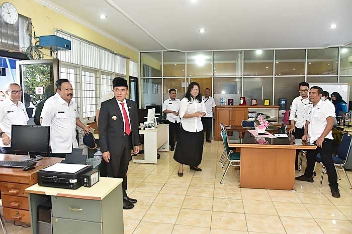Gubsu Lakukan Sidak ke Kantor OPD Lingkungan Pemprovsu