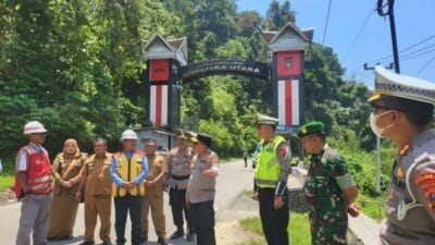 Kapoldasu Sambangi Polsek Muara Sipongi