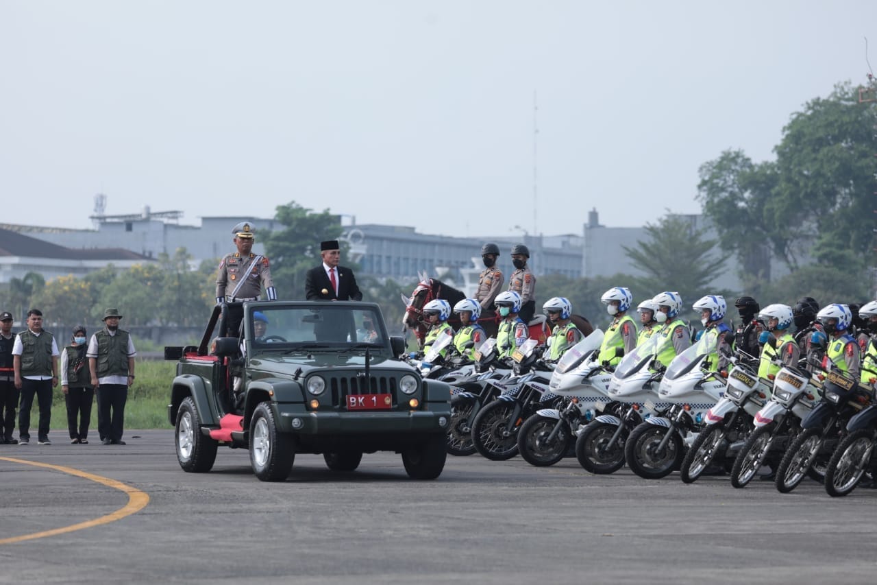 Apel Gelar Pasukan Operasi Ketupat Toba 2023 Ciptakan Mudik Berkesan