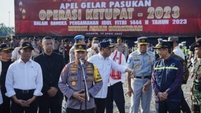 Operasi Ketupat 2023 Resmi Digelar, Kapolri: Berikan Pelayanan Terbaik ke Pemudik