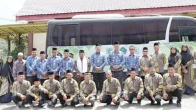 Bupati Pakpak Bharat Berangkatkan Kafilah STQH