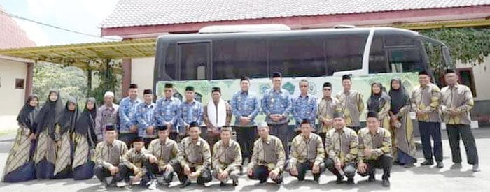 Bupati Pakpak Bharat Berangkatkan Kafilah STQH