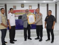 Kapolres Asahan Terima Penghargaan Perlindungan Anak