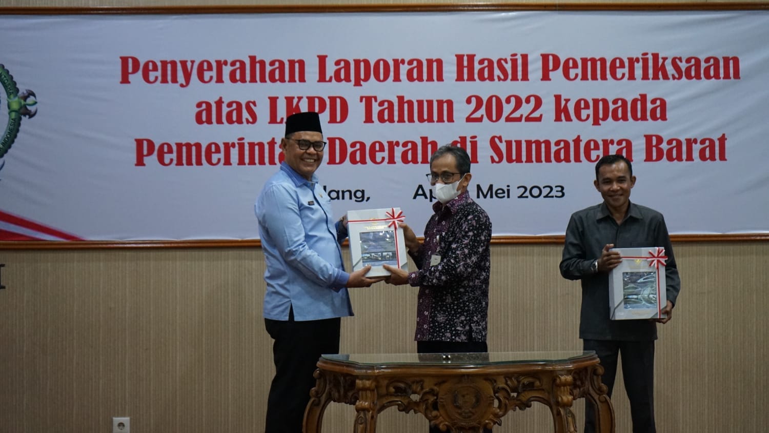 Kembali Pemkab Solok Dapatkan WTP Keenam Kalinya Berturut-Turut