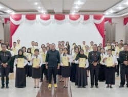 60 PPPK Nakes Pemkab Pakpak Bharat Terima SK Formasi 2022