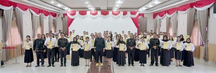 60 PPPK Nakes Pemkab Pakpak Bharat Terima SK Formasi 2022