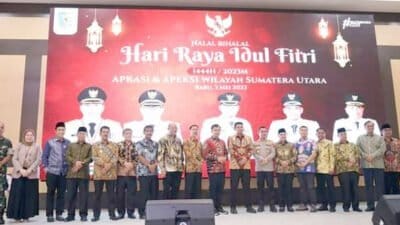 Wali Kota Tanjungbalai Hadiri Halal Bihalal se-Sumut