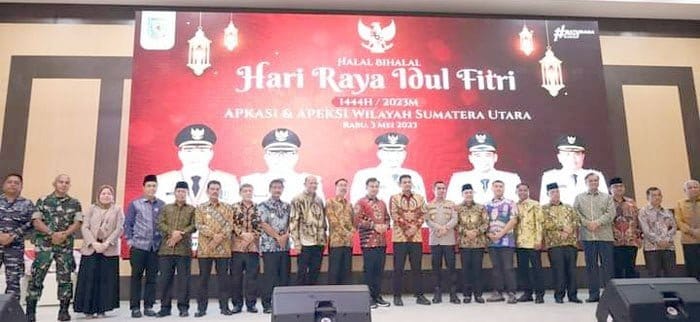 Wali Kota Tanjungbalai Hadiri Halal Bihalal se-Sumut