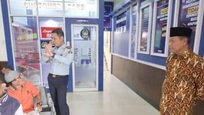 Waris Tholib Kunjungi Imigrasi Kelas II TPI Tanjung Balai Asahan