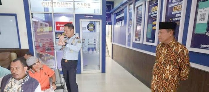Waris Tholib Kunjungi Imigrasi Kelas II TPI Tanjung Balai Asahan