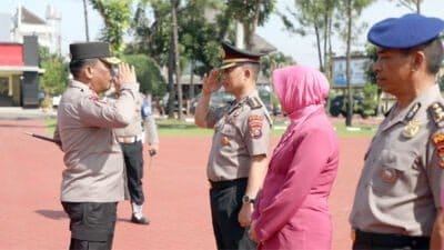 1.242 Personel dan PNS Polda Sumut Naik Pangkat