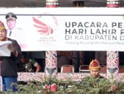 Bupati Dairi Inspektur Upacara Harlah Pancasila