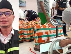 Dua Hari Sebelum Kepulangan Jemaah Barang Bagasi Ditimbang