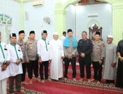 Wakapoldasu Safari Subuh Jumat Berkah di Masjid Bustanul Huda