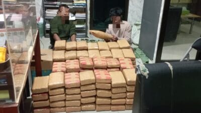 Ditresnarkoba Polda Sumut Tangkap 3 Pelaku Pembawa 135 Kg Ganja