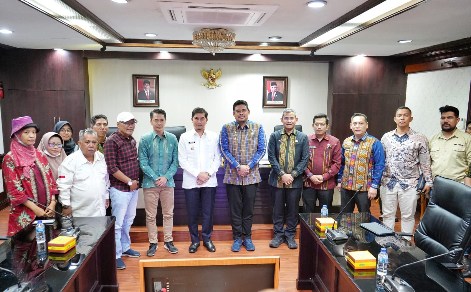 Bobby Terima Kunjungan Wali Kota Sawahlunto