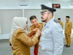 Bupati Batu Bara Lantik 18 Pejabat Administrator dan Pengawas