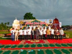 Poldasu dan Masyarakat Laksanakan Salat Idul Adha 1444 H/2023 M