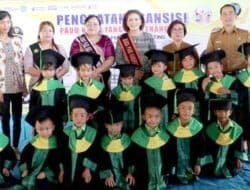 Romy Mariani Lepas Kelulusan 207 Siswa PAUD