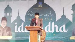 Salat Idul Adha 1444 H di Tebingtinggi, Prof Ansari: Ibadah Kurban Komitmen Kepatuhan Atas Perintah Allah