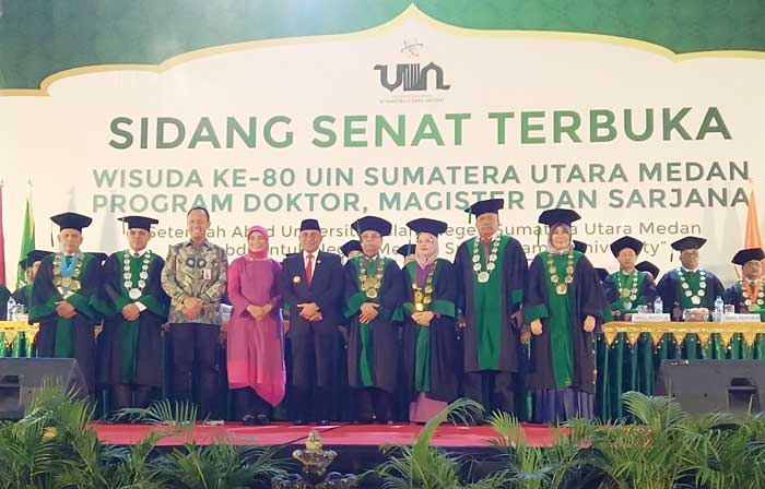 UIN SU Wisuda 3.104 Orang Sarjana Baru