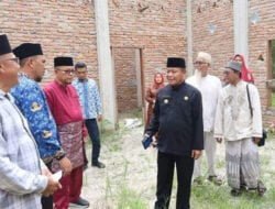 Wali Kota Tanjungbalai Tinjau Pembangunan Ponpes Dhiyaul Hadi