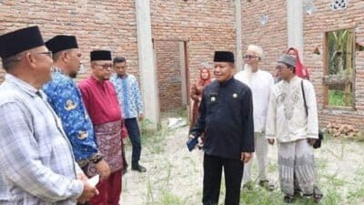 Wali Kota Tanjungbalai Tinjau Pembangunan Ponpes Dhiyaul Hadi
