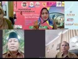 Wali Kota Tanjungbalai Lakukan Zoom Kinerja Sosialisasi Implementasi E-Kinerja